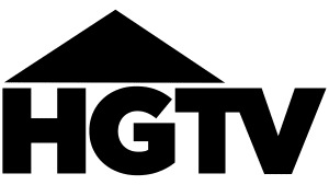 HGTV Logo black and white